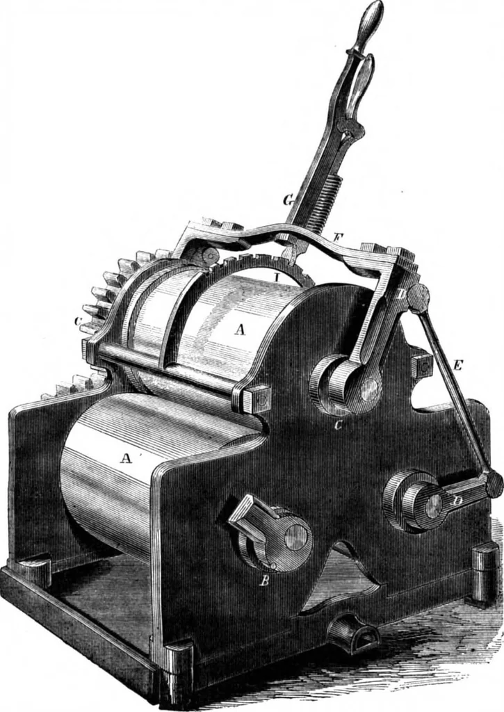 An illustration from Scientific American, Vol. 10, No. 24 (June 1864), 1864, leaf 7