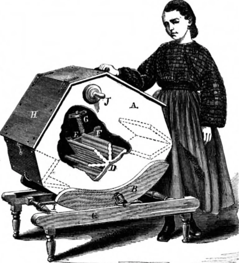 An illustration from Scientific American, Vol. 10, No. 24 (June 1864), 1864, leaf 7