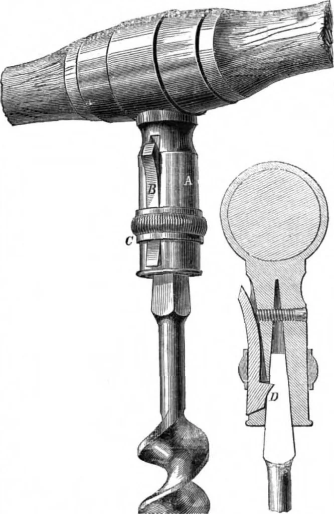 An illustration from Scientific American, Vol. 10, No. 25 (June 1864), 1864, leaf 15