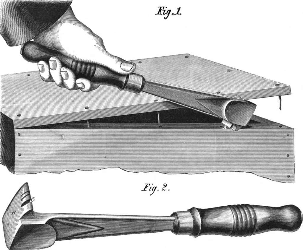 An illustration from Scientific American, Vol. 10, No. 25 (June 1864), 1864, leaf 7