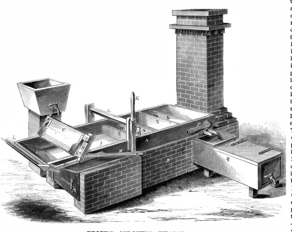 An illustration from Scientific American, Vol. 10, No. 26 (June 1864), 1864, leaf 2