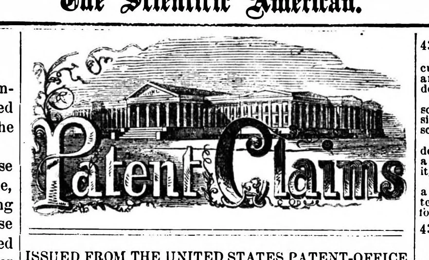 An illustration from Scientific American, Vol. 11, No. 7 (August 1864), 1864, leaf 10