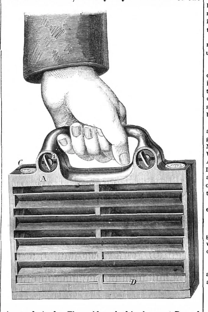An illustration from Scientific American, Vol. 11, No. 17 (October 1864), 1864, leaf 15
