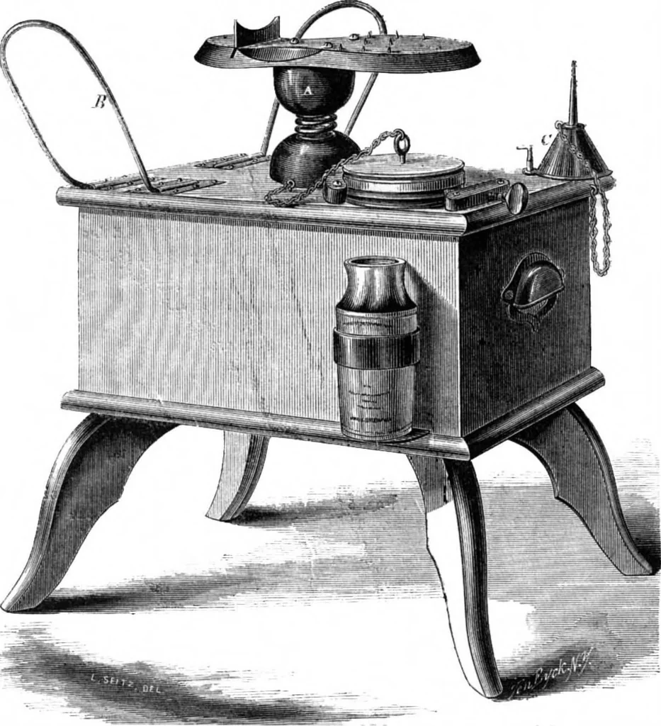 An illustration from Scientific American, Vol. 11, No. 21 (November 1864), 1864, leaf 7