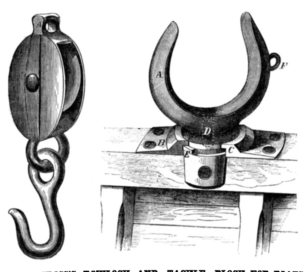 An illustration from Scientific American, Vol. 13, No. 5 (July 1865), 1865, leaf 4