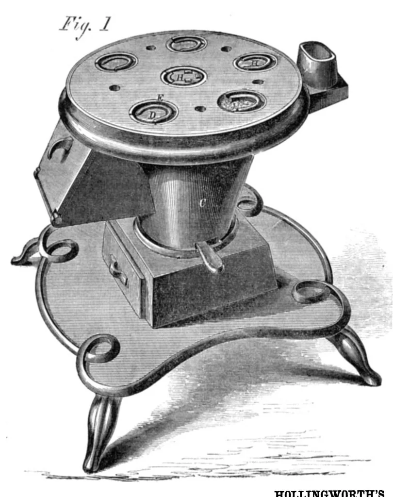 An illustration from Scientific American, Vol. 13, No. 5 (July 1865), 1865, leaf 7