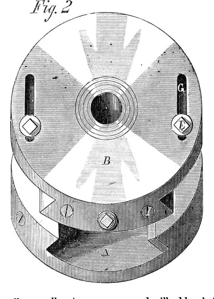 An illustration from Scientific American, Vol. 13, No. 8 (August 1865), 1865, leaf 7
