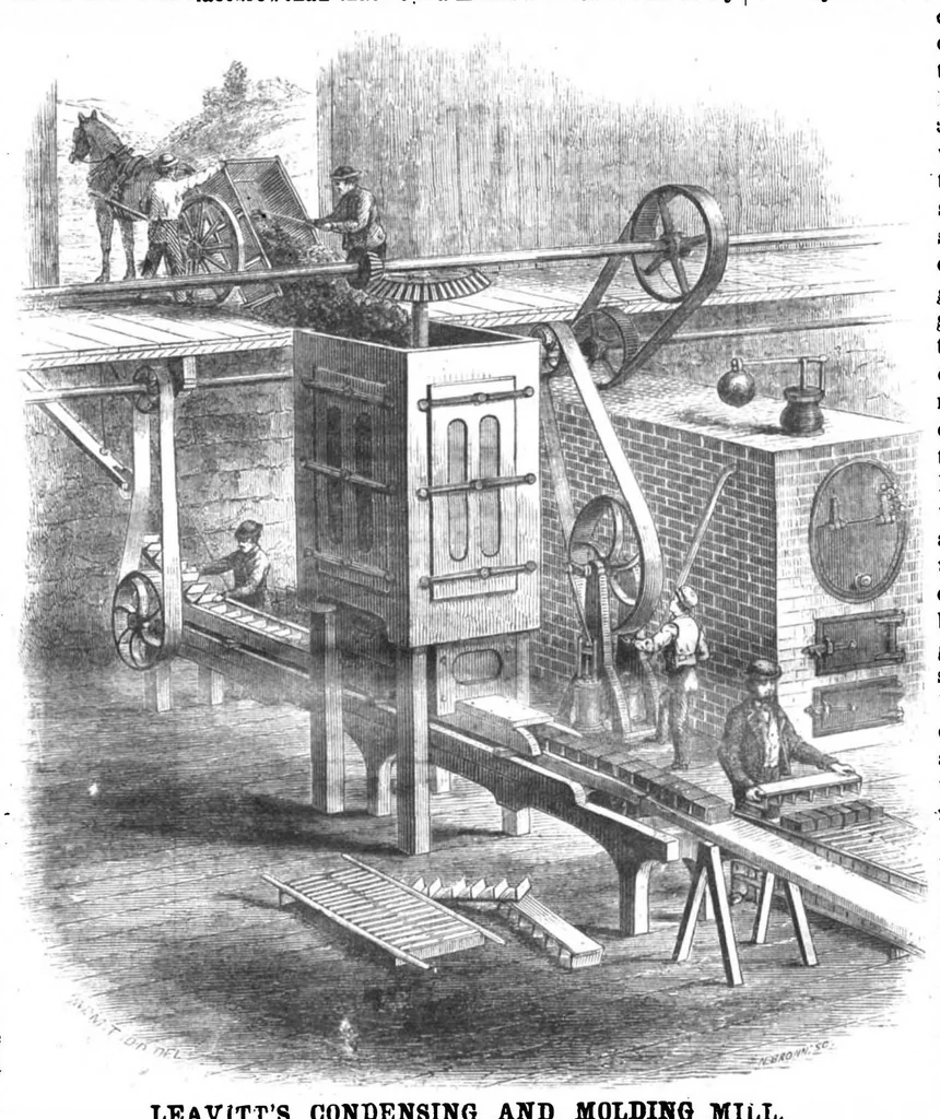 An illustration from Scientific American, Vol. 14, No. 7 (February 1866), 1866, leaf 0