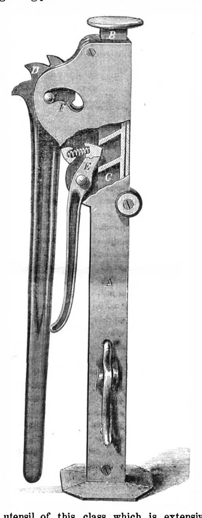 An illustration from Scientific American, Vol. 14, No. 13 (March 1866), 1866, leaf 4