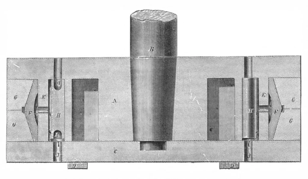 An illustration from Scientific American, Vol. 15, No. 5 (July 1866), 1866, leaf 7