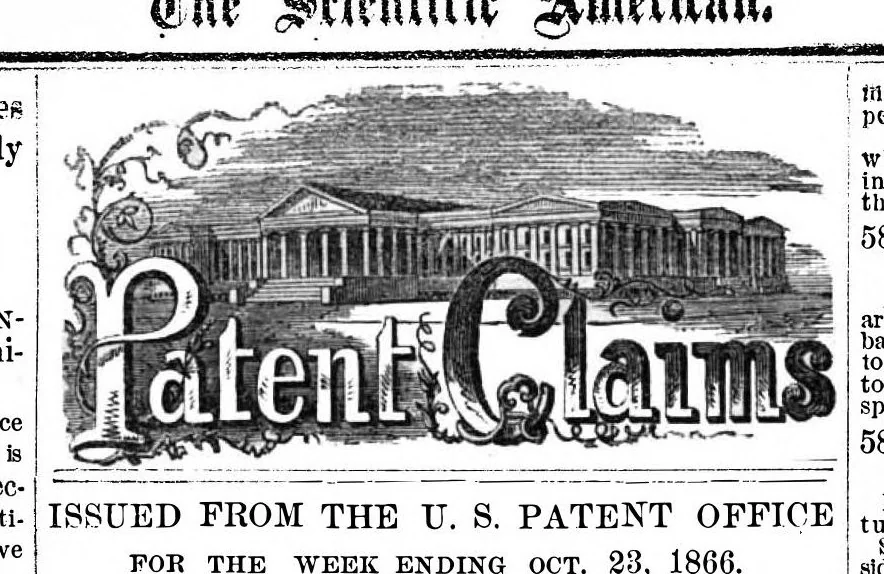 An illustration from Scientific American, Vol. 15, No. 19 (November 1866), 1866, leaf 9