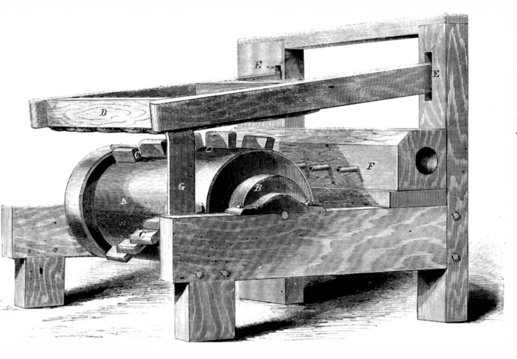 An illustration from Scientific American, Vol. 16, No. 7 (February 1867), 1867, leaf 7