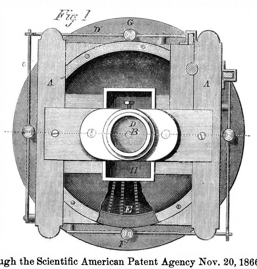 An illustration from Scientific American, Vol. 16, No. 15 (April 1867), 1867, leaf 7