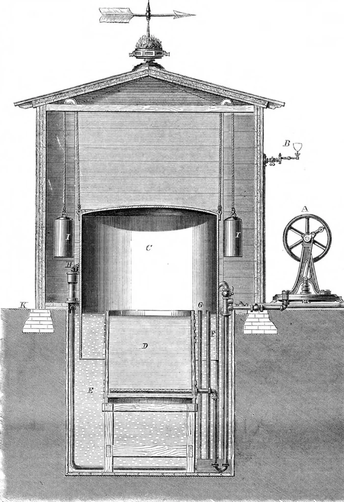 An illustration from Scientific American, Vol. 18, No. 26 (June 1868), 1868, leaf 5