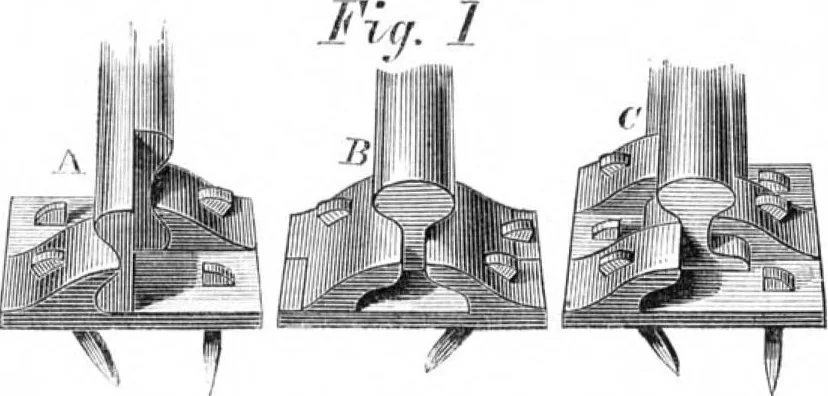 An illustration from Scientific American, Vol. 18, No. 26 (June 1868), 1868, leaf 5