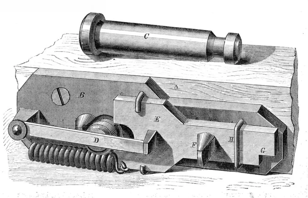 An illustration from Scientific American, Vol. 20, No. 5 (January 1869), 1869, leaf 4