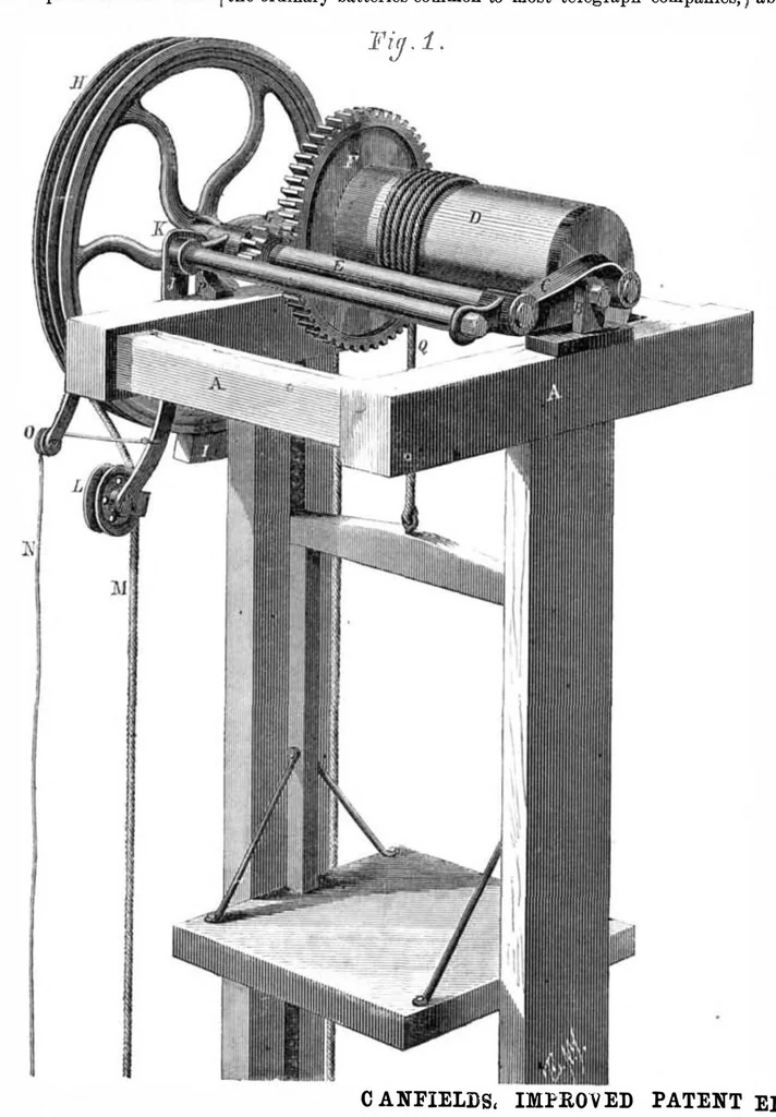 An illustration from Scientific American, Vol. 21, No. 1 (July 1869), 1869, leaf 8