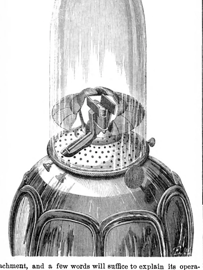 An illustration from Scientific American, Vol. 21, No. 6 (August 1869), 1869, leaf 7