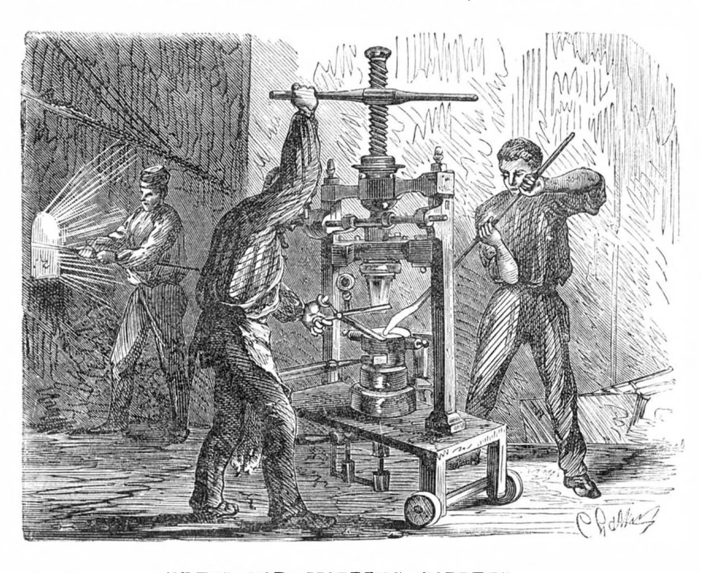An illustration from Scientific American, Vol. 21, No. 15 (October 1869), 1869, leaf 0