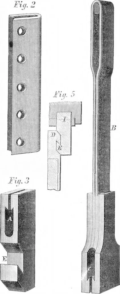 An illustration from Scientific American, Vol. 21, No. 16 (October 1869), 1869, leaf 7