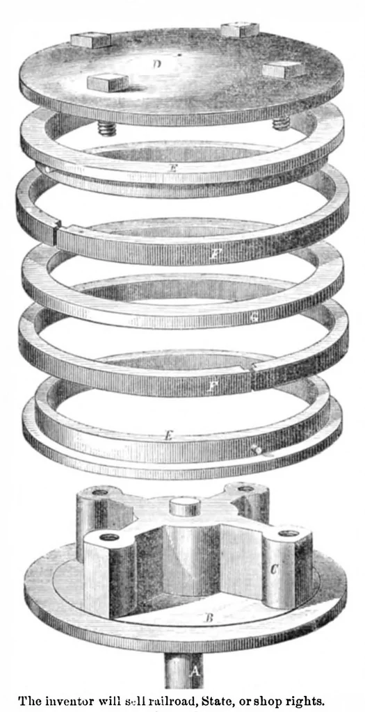 An illustration from Scientific American, Vol. 22, No. 4 (January 1870), 1870, leaf 4