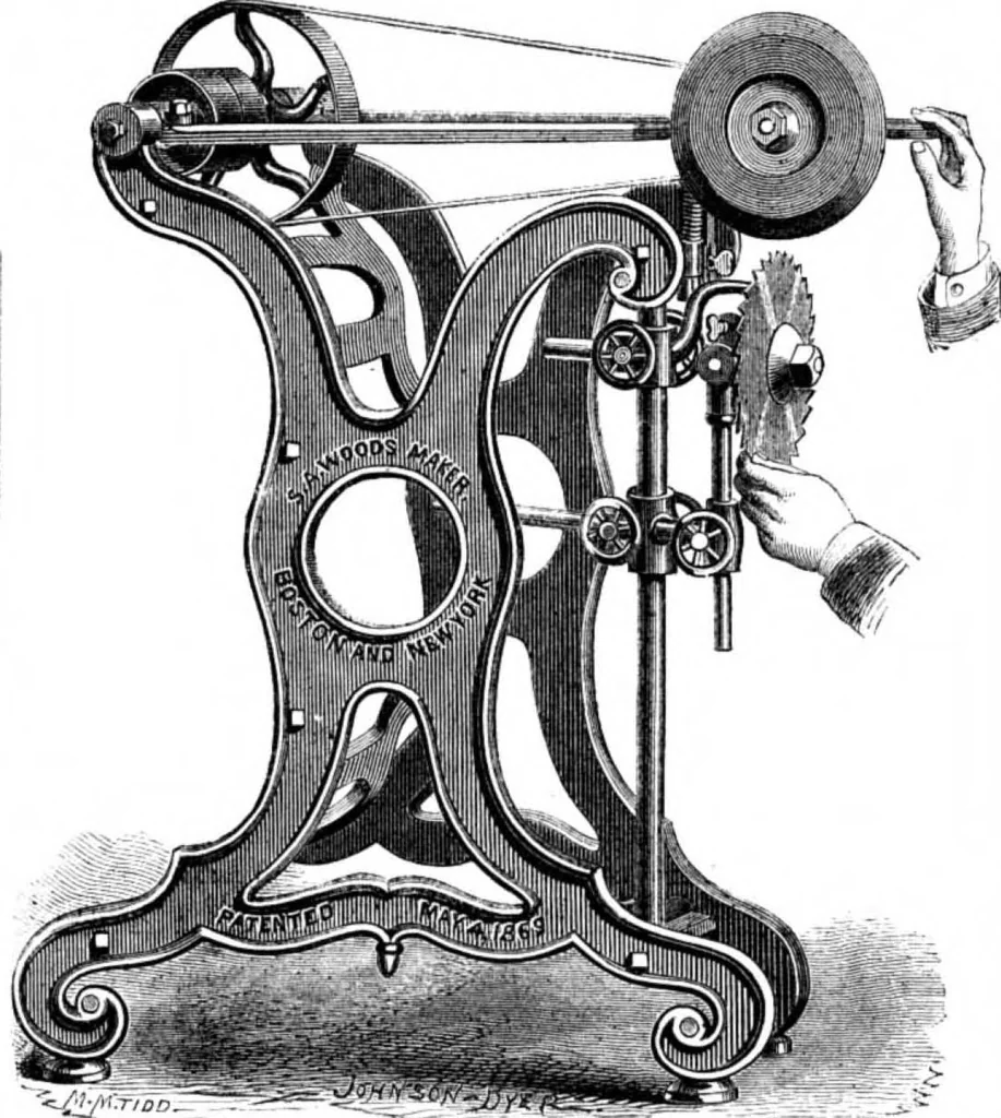 An illustration from Scientific American, Vol. 22, No. 12 (March 1870), 1870, leaf 4