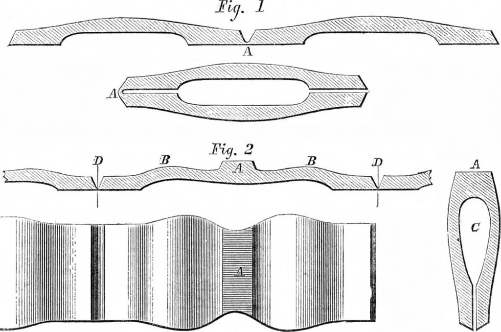 An illustration from Scientific American, Vol. 22, No. 12 (March 1870), 1870, leaf 7