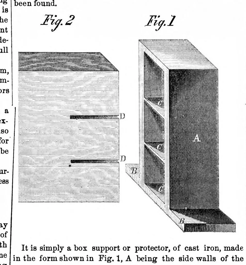 An illustration from Scientific American, Vol. 22, No. 15 (April 1870), 1870, leaf 7