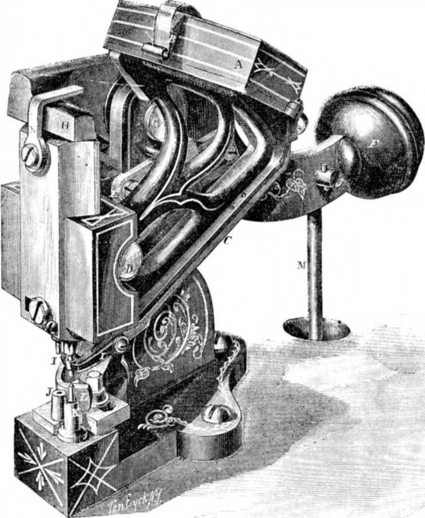 An illustration from Scientific American, Vol. 22, No. 21 (May 1870), 1870, leaf 7