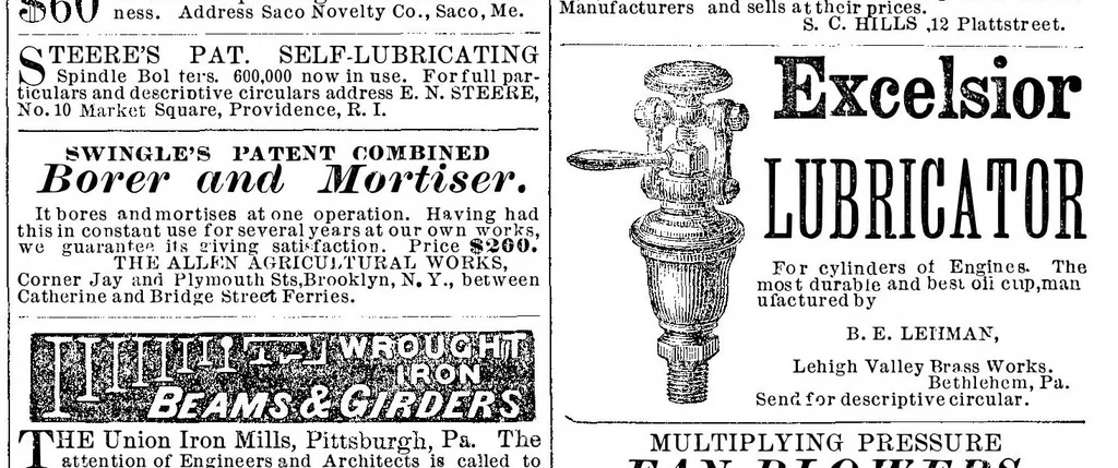 An illustration from Scientific American, Vol. 22, No. 22 (May 1870), 1870, leaf 14