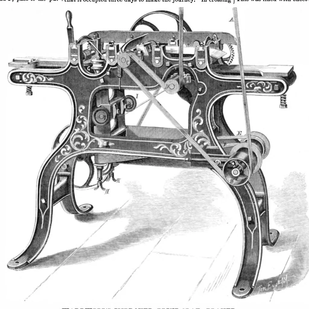 An illustration from Scientific American, Vol. 23, No. 2 (July 1870), 1870, leaf 7