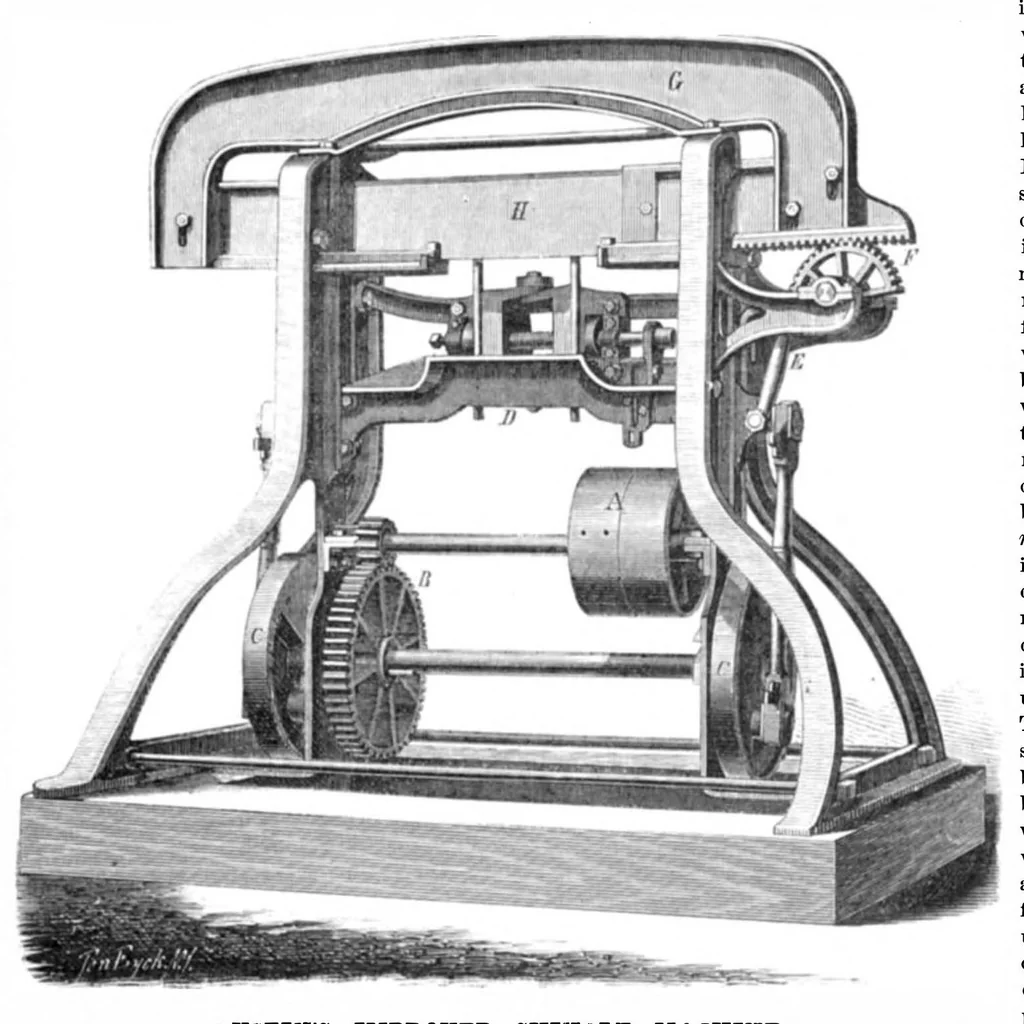 An illustration from Scientific American, Vol. 23, No. 7 (August 1870), 1870, leaf 7