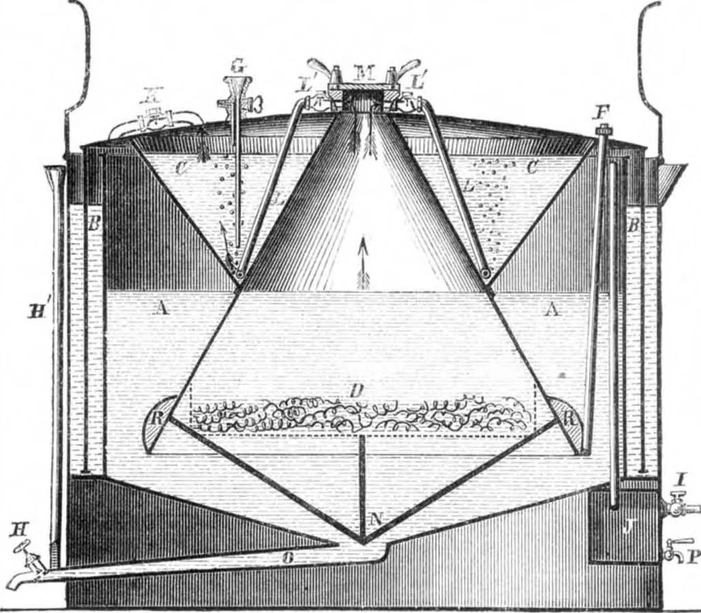 An illustration from Scientific American, Vol. 24, No. 1 (January 1871), 1871, leaf 2