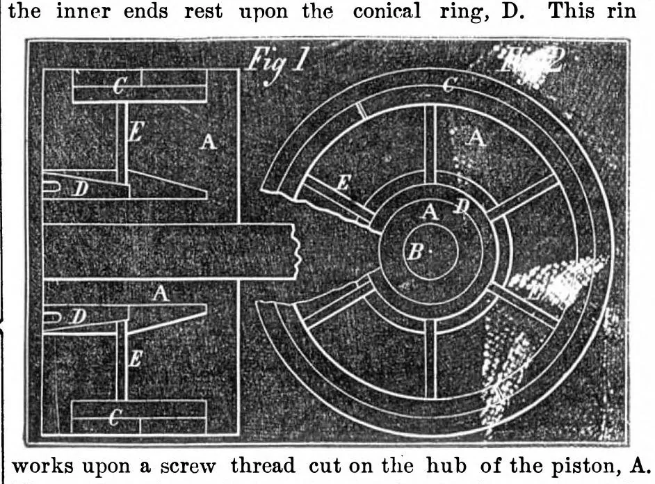 An illustration from Scientific American, Vol. 24, No. 7 (February 1871), 1871, leaf 4