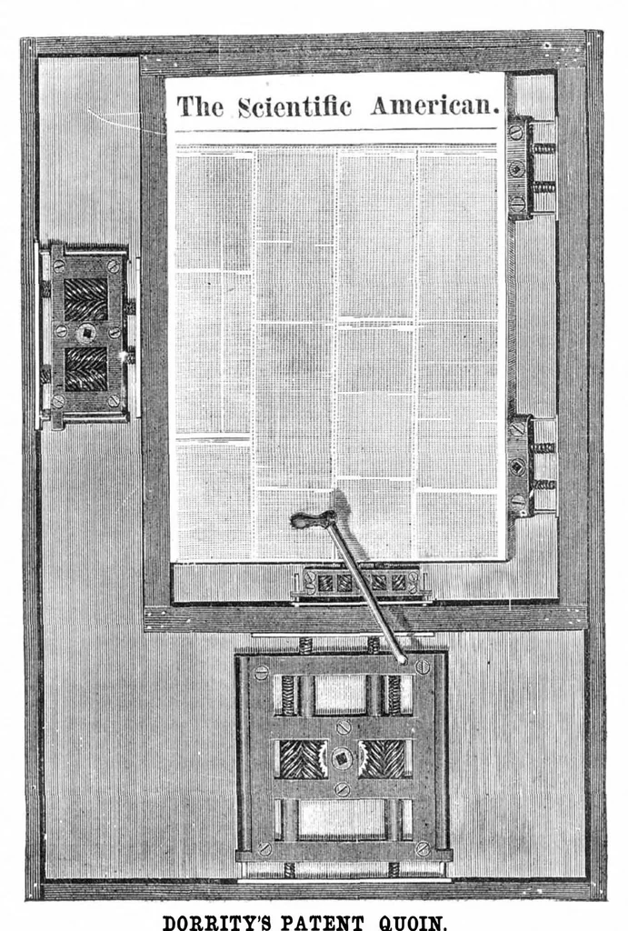 An illustration from Scientific American, Vol. 24, No. 9 (February 1871), 1871, leaf 3
