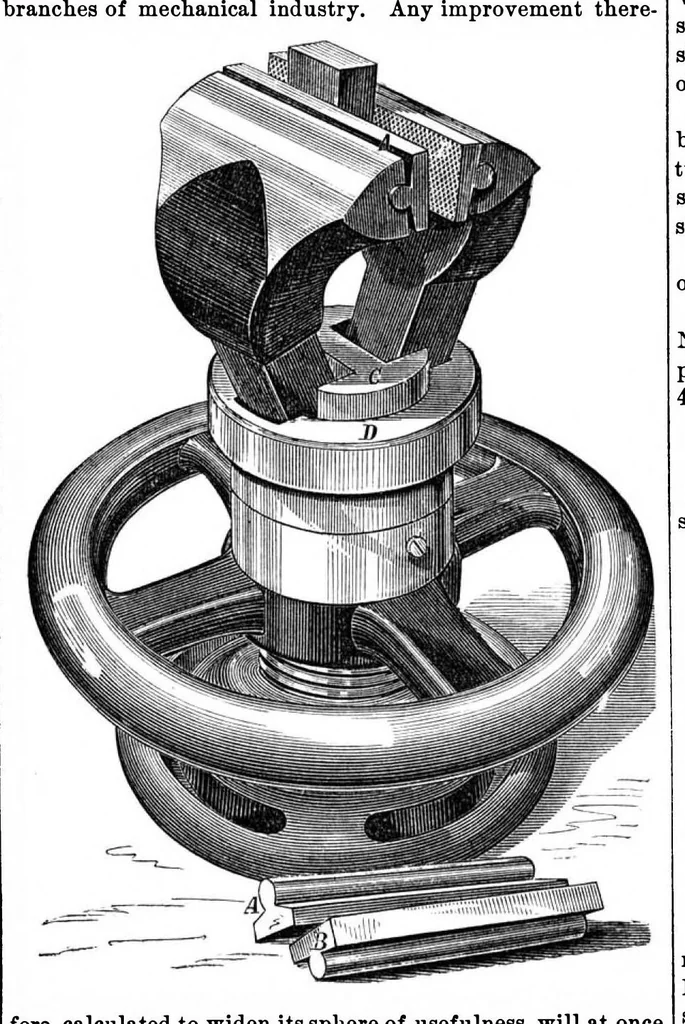 An illustration from Scientific American, Vol. 25, No. 6 (August 1871), 1871, leaf 7
