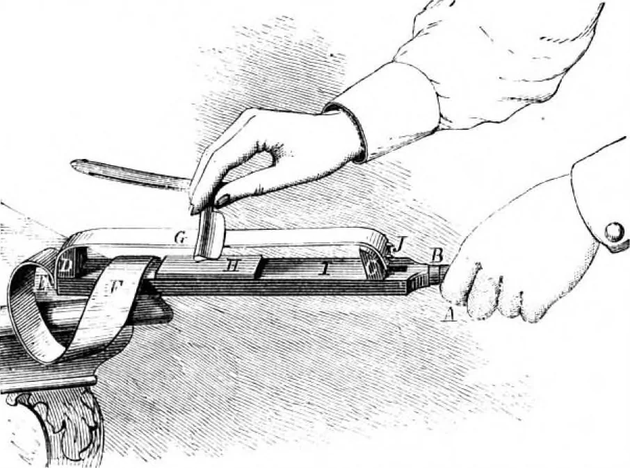 An illustration from Scientific American, Vol. 25, No. 9 (August 1871), 1871, leaf 7
