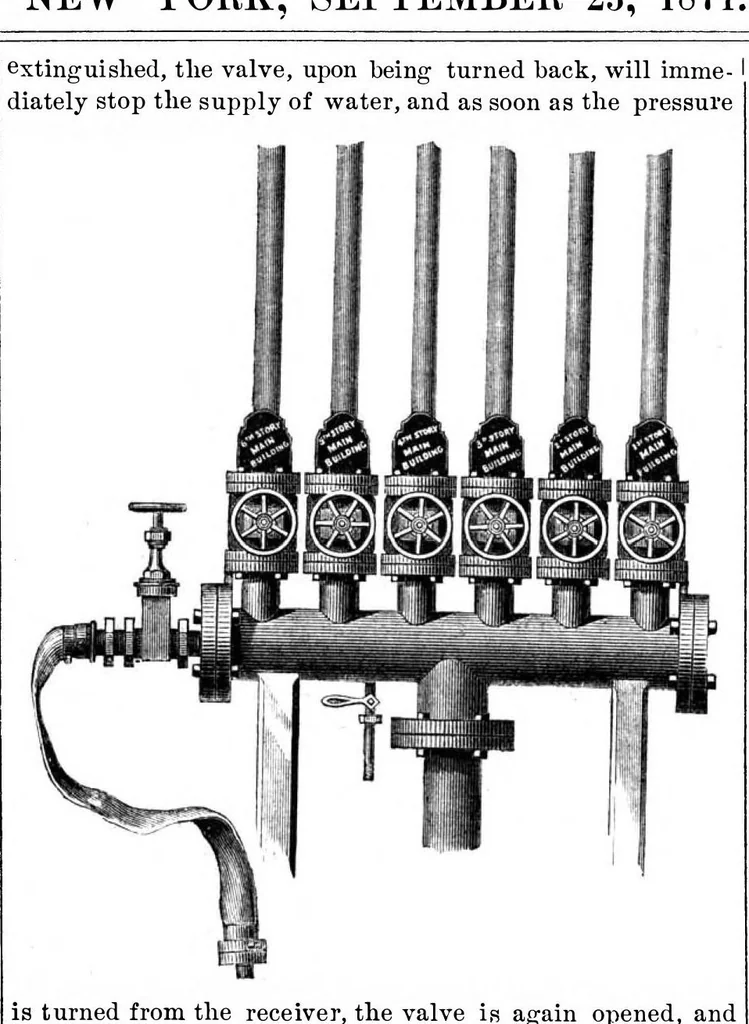 An illustration from Scientific American, Vol. 25, No. 13 (September 1871), 1871, leaf 0