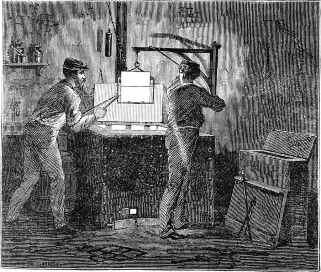 An illustration from Scientific American, Vol. 27, No. 23 (December 1872), 1872, leaf 7