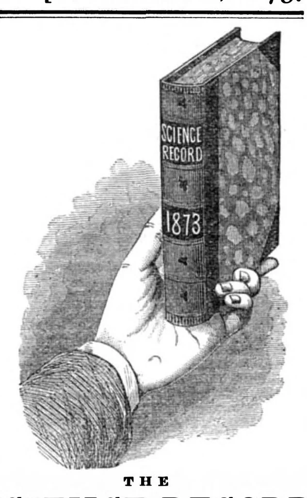 An illustration from Scientific American, Vol. 28, No. 8 (February 1873), 1873, leaf 13