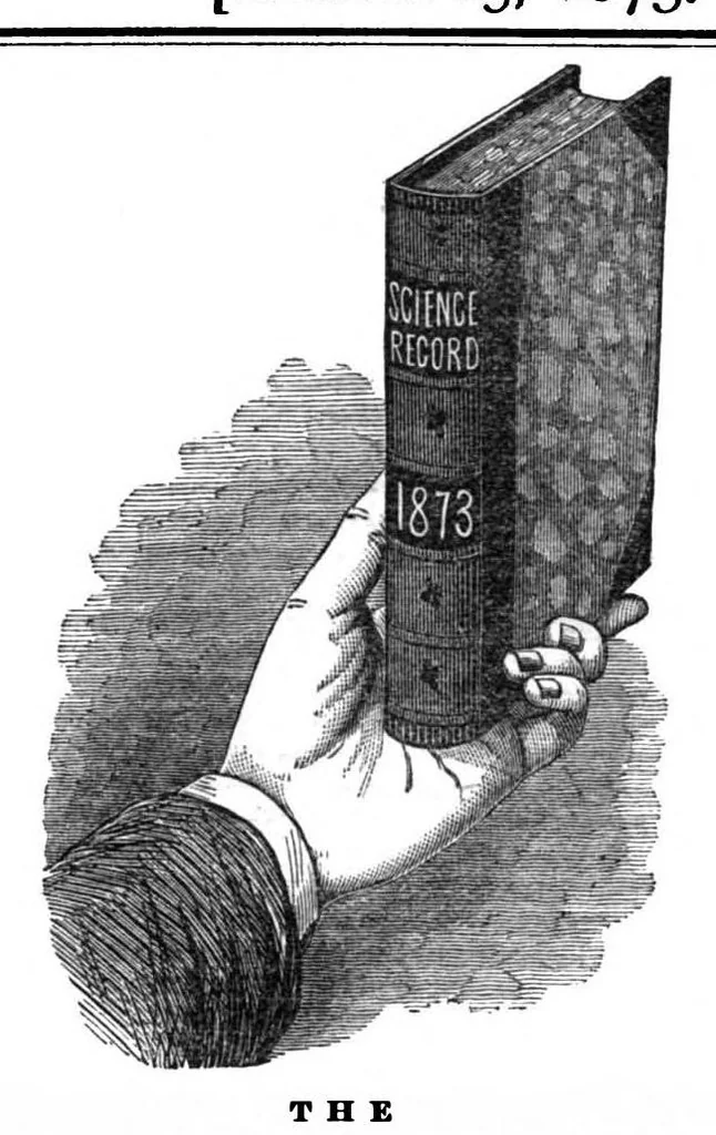 An illustration from Scientific American, Vol. 28, No. 11 (March 1873), 1873, leaf 13