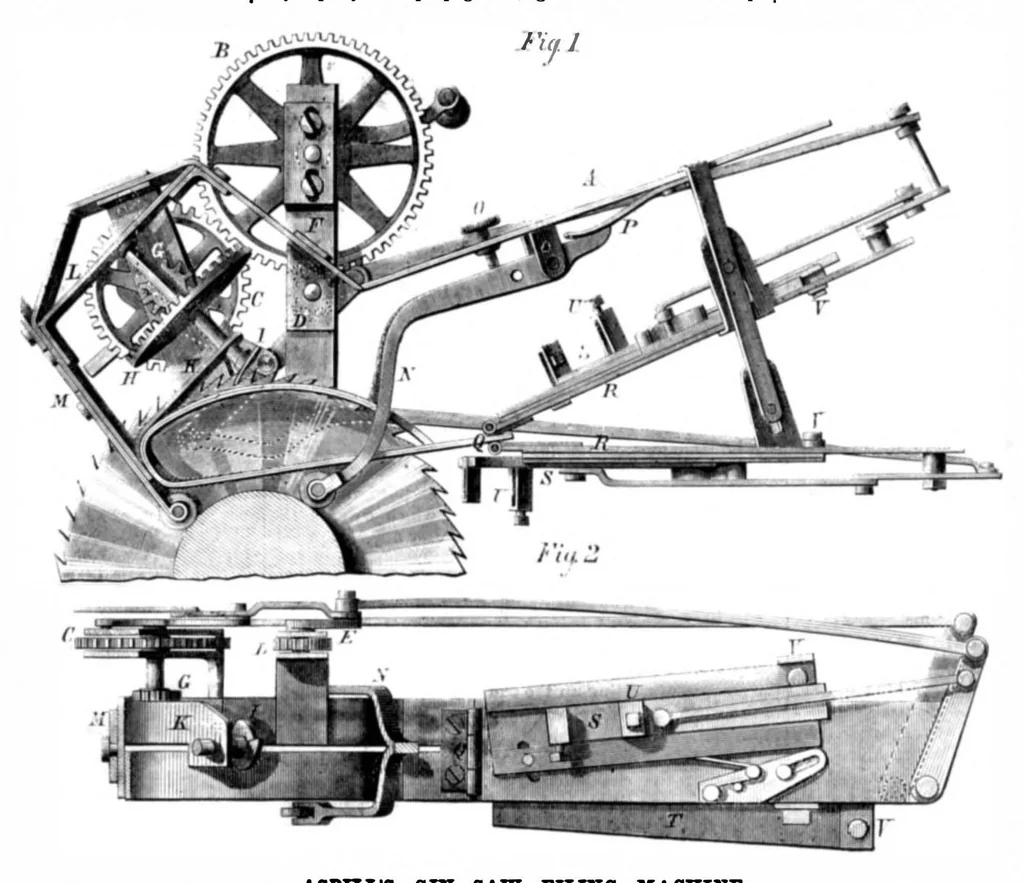 An illustration from Scientific American, Vol. 28, No. 13 (March 1873), 1873, leaf 7