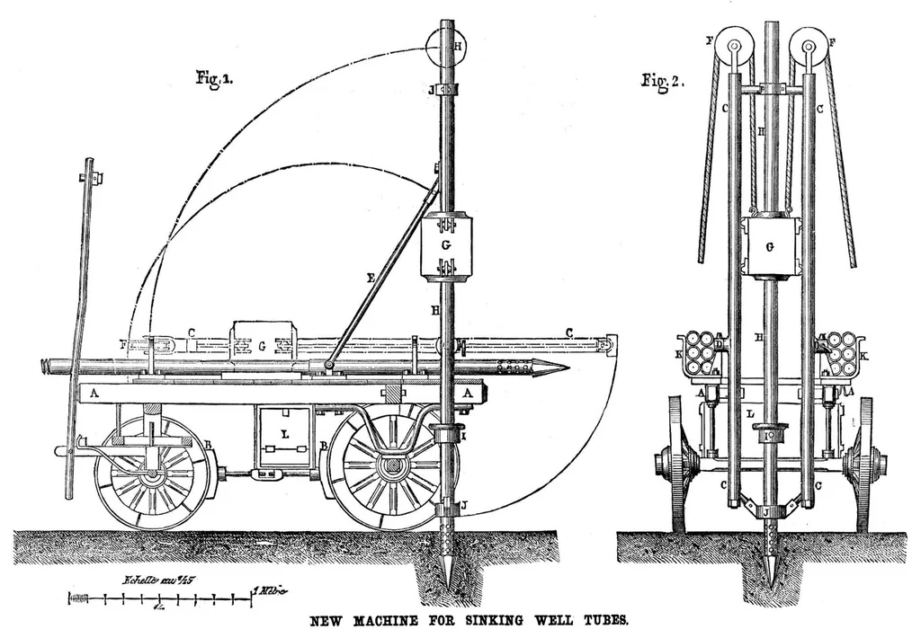 An illustration from Scientific American, Vol. 28, No. 18 (May 1873), 1873, leaf 8