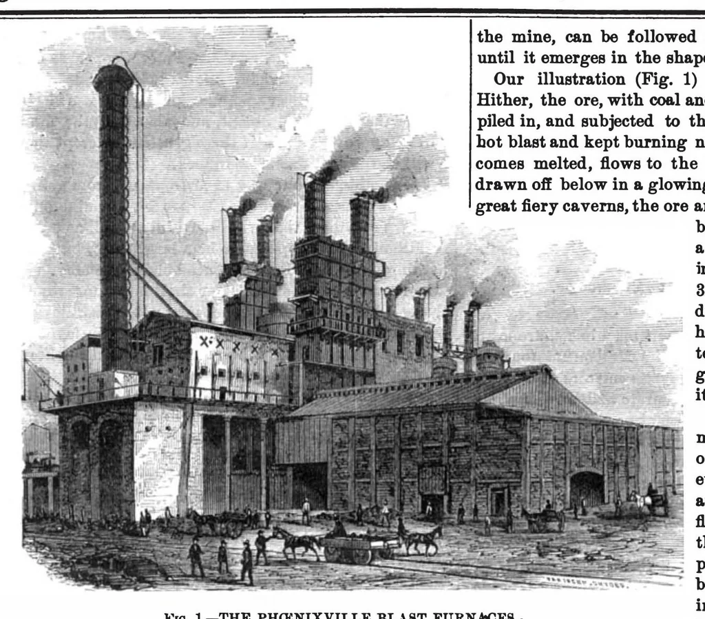 An illustration from Scientific American, Vol. 28, No. 21 (May 1873), 1873, leaf 7