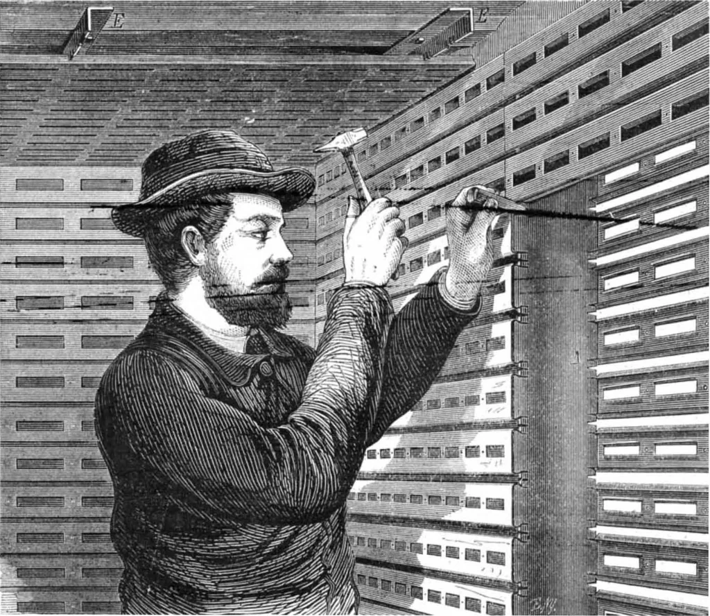 An illustration from Scientific American, Vol. 29, No. 21 (November 1873), 1873, leaf 7
