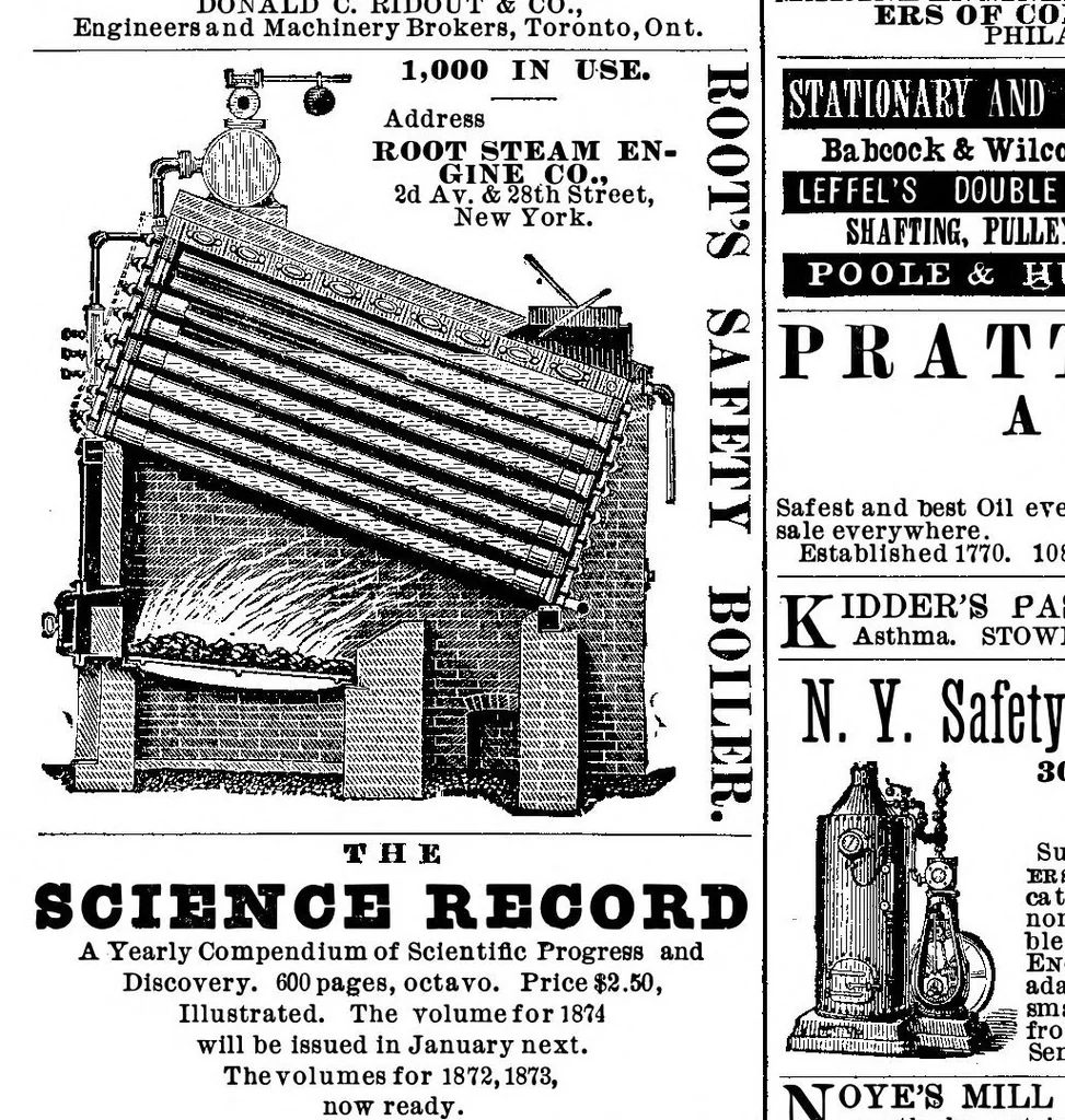 An illustration from Scientific American, Vol. 29, No. 23 (December 1873), 1873, leaf 15