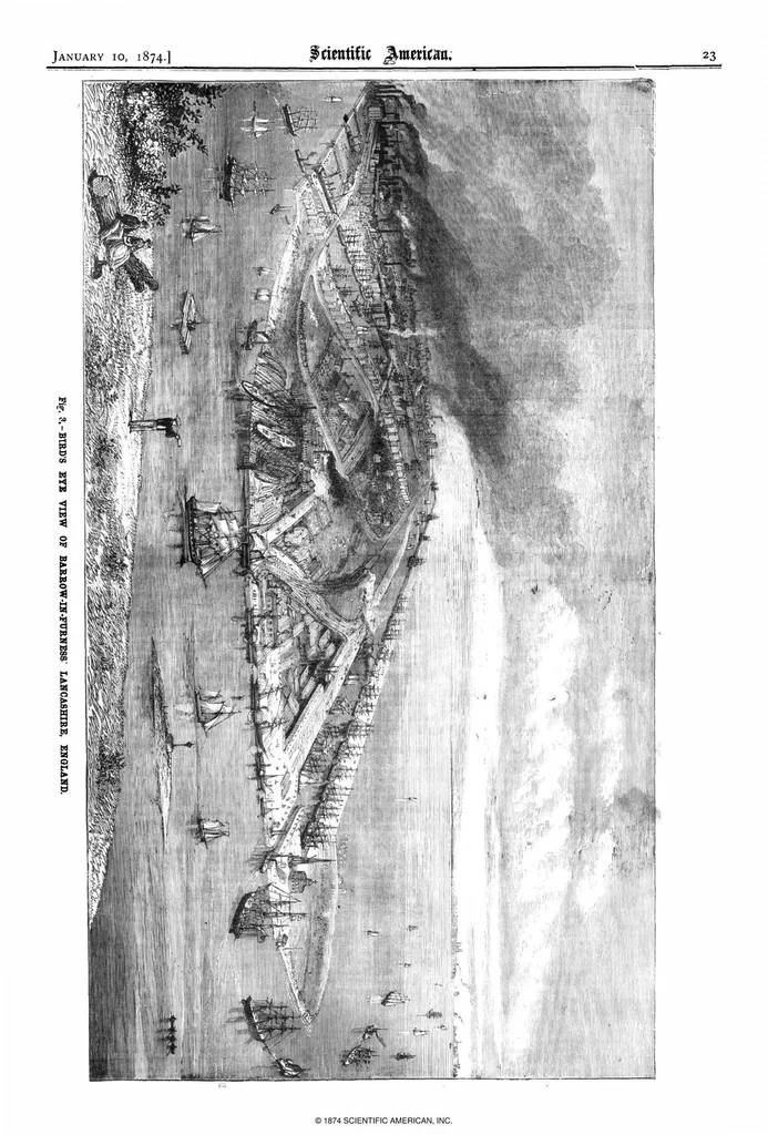 An illustration from Scientific American, Vol. 30, No. 2 (January 1874), 1874, leaf 8