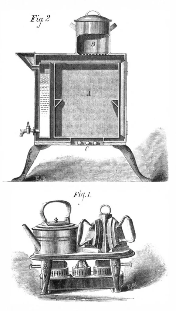 An illustration from Scientific American, Vol. 31, No. 3 (July 1874), 1874, leaf 7