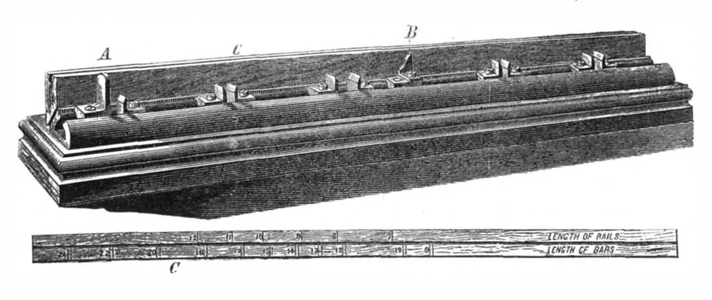 An illustration from Scientific American, Vol. 32, No. 13 (March 1875), 1875, leaf 7
