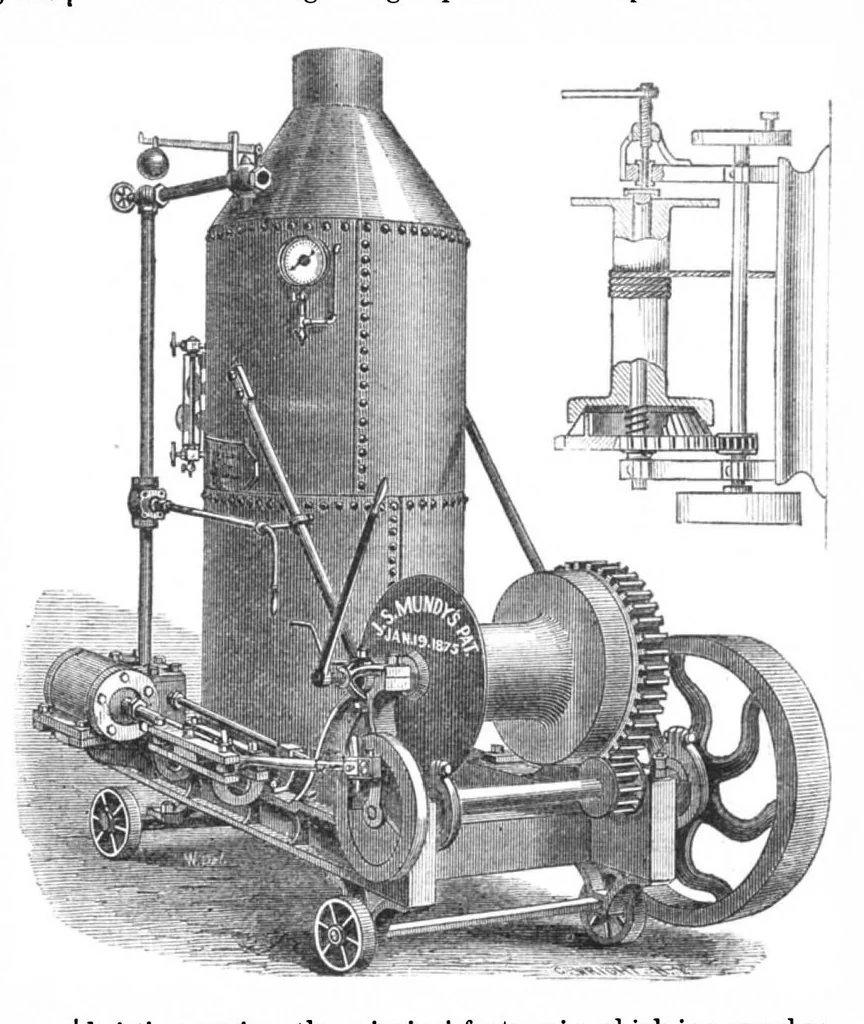 An illustration from Scientific American, Vol. 32, No. 15 (April 1875), 1875, leaf 4